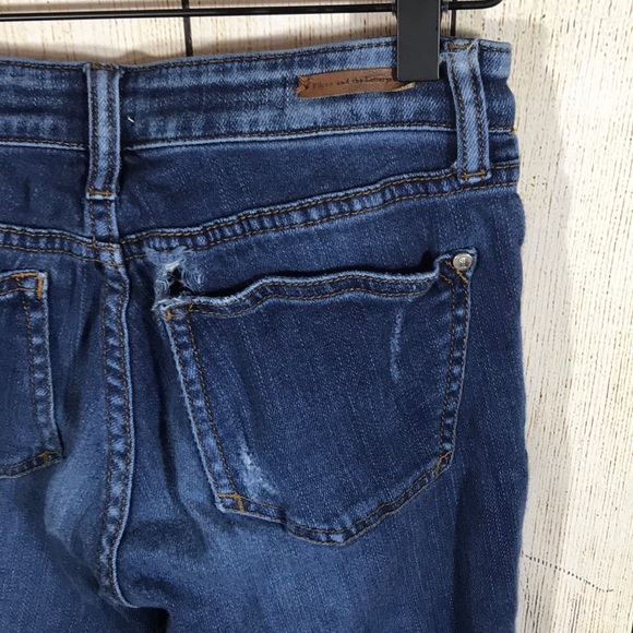 Pilcro & Letterpress Anthro Skinny Distressed - Picture 5 of 8
